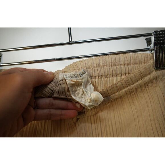Pleats Please by Issey Miyake  Pleated Slim Fit Pants W23 Women's - Picture 3 of 5